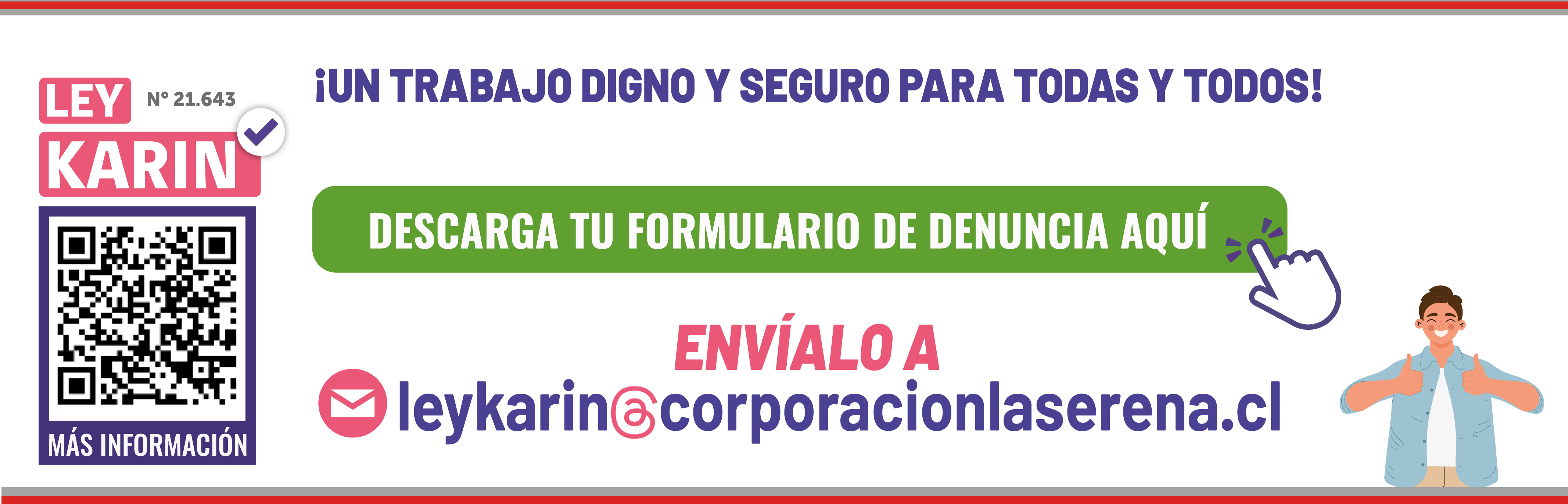 Salud municipal, banner informativo