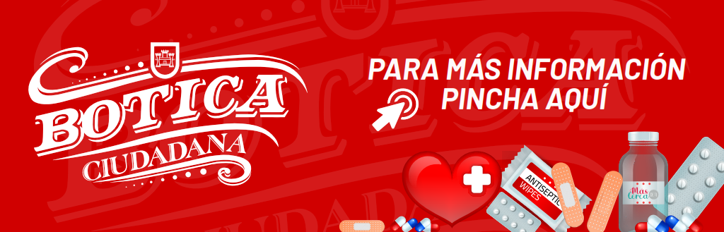 Salud municipal, banner informativo