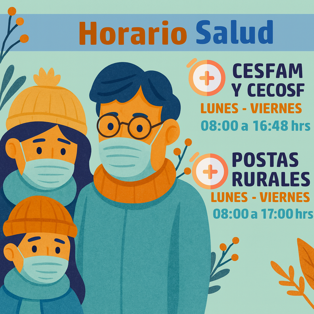 Horarios salud